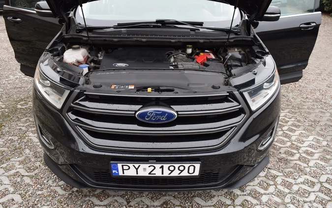 Ford EDGE cena 66900 przebieg: 192600, rok produkcji 2015 z Poznań małe 466